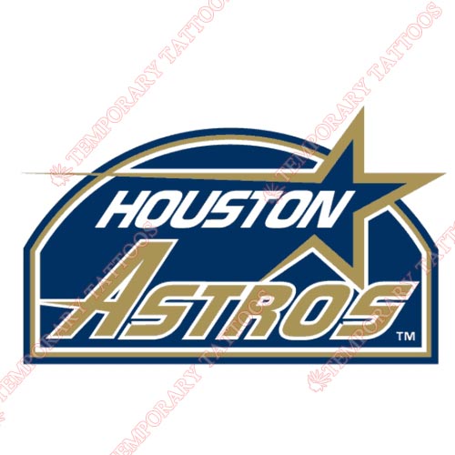 Houston Astros Customize Temporary Tattoos Stickers NO.1606